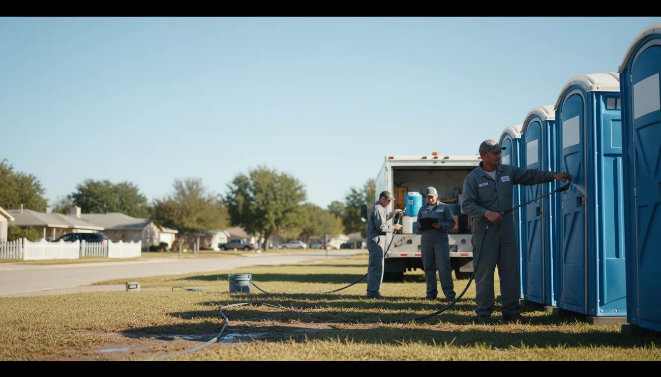 Long-Term Portable Toilet Rental in Olive Branch, MS near me